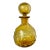 Rare Vintage Blenko Joel Myers Designed Petite Glass Decanter With Stopper in Wheat, Circa 1971 For Sale