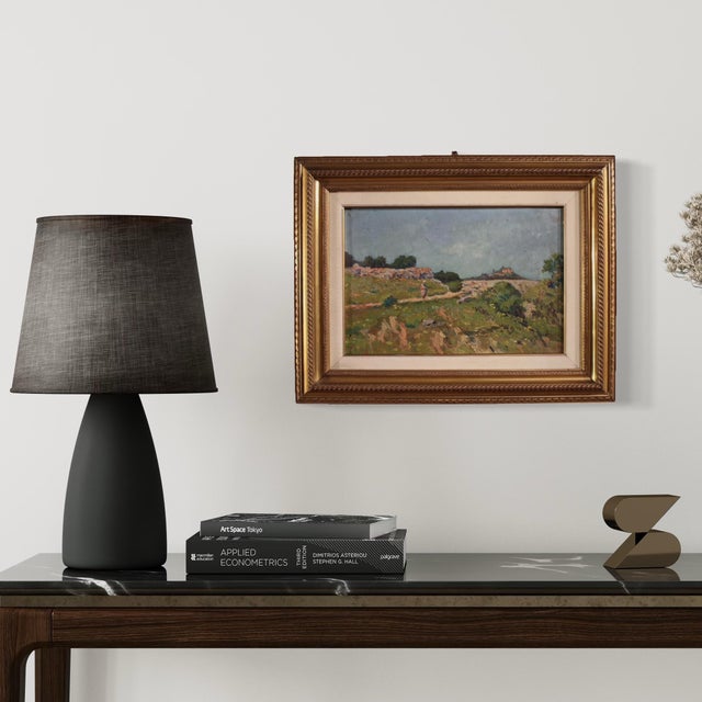 Italian Artist, Landscape, 1930, Oil on Board, Framed For Sale - Image 13 of 16