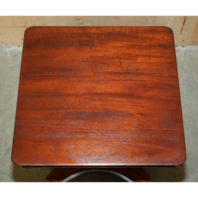 William IV Flamed Hardwood Side Table, 1830 For Sale - Image 3 of 18