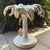 Late 20th Century Late 20th Century Palm Beach Regency Parcel Gilt Monkey and Palm Tree Dining Table -Newly Painted For Sale - Image 5 of 12
