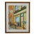 George Botich Lubotich Original Framed Watercolor Painting of Grocery Shop Street Scene For Sale