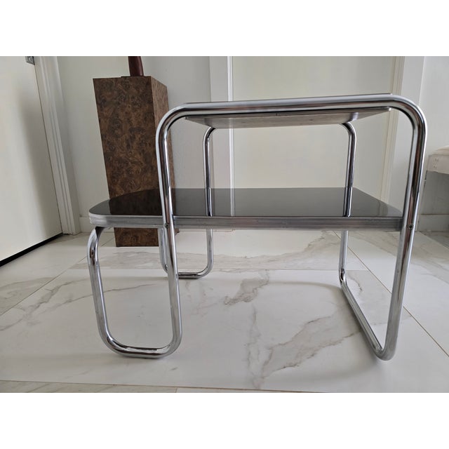 Gilbert Rohde for Troy Sunshade End Table For Sale - Image 11 of 12