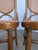 Set of 4 vintage bentwood dining chair in the classic Thonet style, featuring a high cane backrest and cane seat. Made in...