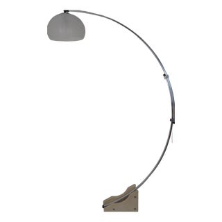 Large Arc Floor Lamp from Guzzini, Italy, 1970s For Sale