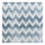 Schumacher Chevron Velvet Fabric in Mineral For Sale