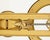 S. Haller German Brass Mantel Clock For Sale - Image 10 of 12