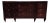 Barbara Barry for Baker Furniture Modern Regency Reeded Dark Mahogany Triple Dresser For Sale