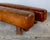 Wood Vintage Leather Pummel Horses - Set of 2 For Sale - Image 7 of 12