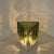 Large Green Glass Cube Table Light from Leucos, 1970 For Sale - Image 10 of 15