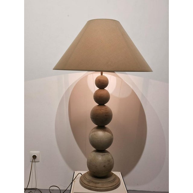 1970s Italian Ball Table Lamps, 1970s, Set of 2 For Sale - Image 5 of 18