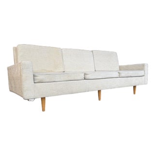 Early Florence Knoll Beige Sofa For Sale