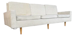 Early Florence Knoll Beige Sofa