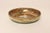 Folk Art Vintage Folk Art/Tramp Art Tobacciana Cigar Band Decoupage Glass Decorative Bowl For Sale - Image 3 of 15