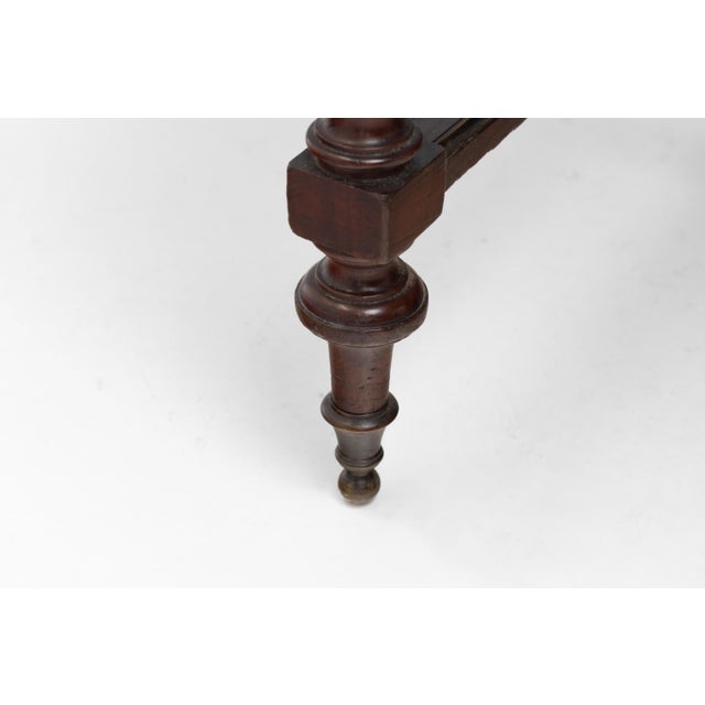 Antique Side Table in Mahogany, 1890s For Sale - Image 9 of 11