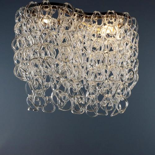 Murano Glass Giogali Lamp by Angelo Mangiarotti for Vistosi, 1960s For Sale - Image 11 of 11
