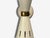 1960s Italian Modern, White Lacquered Metal, Brass, Wall Sconces, Italy - a Pair For Sale In New York - Image 6 of 8
