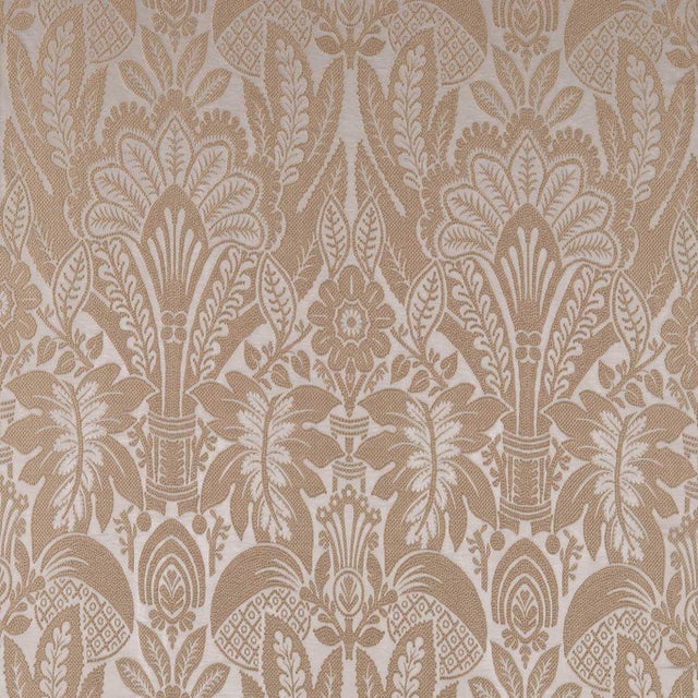 Zoffany Fitzrovia Fabric in Gold - a Sample For Sale