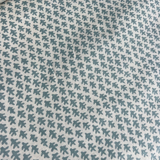 Sister Parish Sister Parish Burmese in Seafoam Linen Cotton Fabric- 6 Yards For Sale - Image 4 of 7