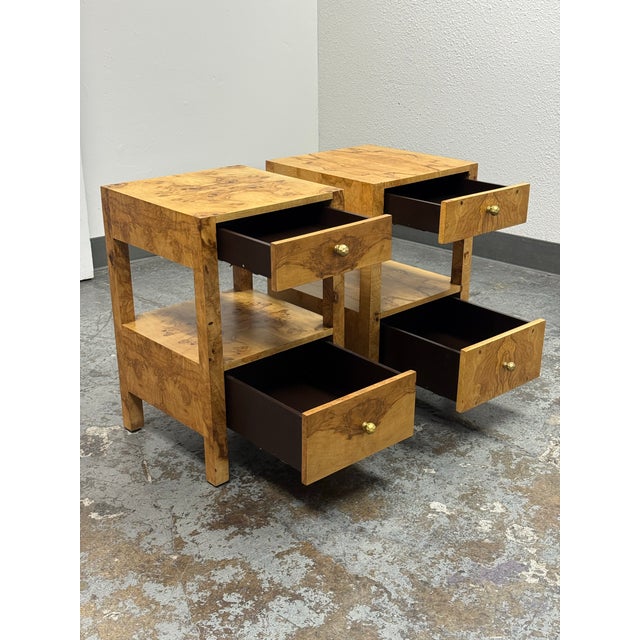 Made Goods Made Goods Lindsey Nightstands, Pair For Sale - Image 4 of 12