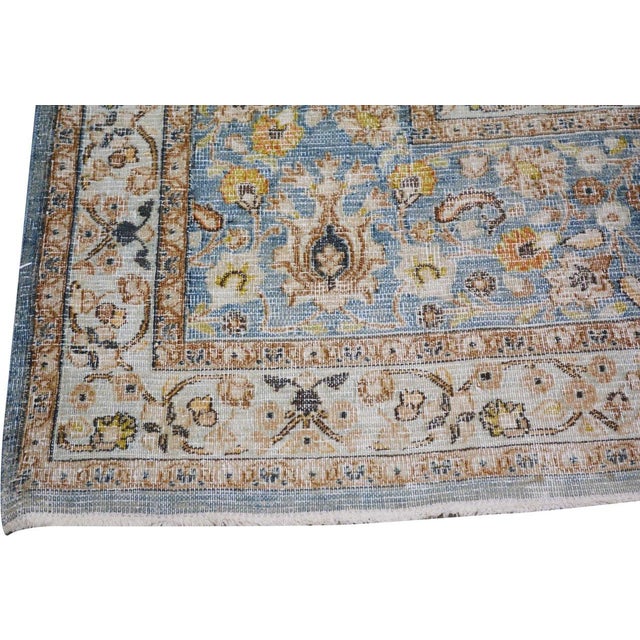 Vintage Knotted Wool Rug, 8'7''x11'8'' For Sale - Image 4 of 6
