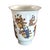 Japanese Eggshell Porcelain Beaker Vase by Hichozan Shinpo for Arita, 1860-1880 For Sale - Image 3 of 11
