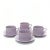 Mid-Century Modern 1980s Fitz and Floyd Coffee Cups and Saucers Set- 16 Pieces For Sale - Image 3 of 6