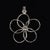 This handcrafted sterling silver wire daisy pendant brings together elegance, artistry, and a touch of whimsical charm....
