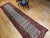 19th Century Persian Bidjar Runner, Hand-Knotted Wool, All-Over Paisley Pattern, Ivory & Rust Red, 3x13 For Sale - Image 14 of 14