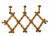 Antique Faux Bamboo Coat Rack made in France around 1920. This “harmonica” coat rack is practical and very decoratieve...
