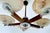 Large Art Deco Pendant Light in Wood and Glass, 1930s For Sale - Image 17 of 18