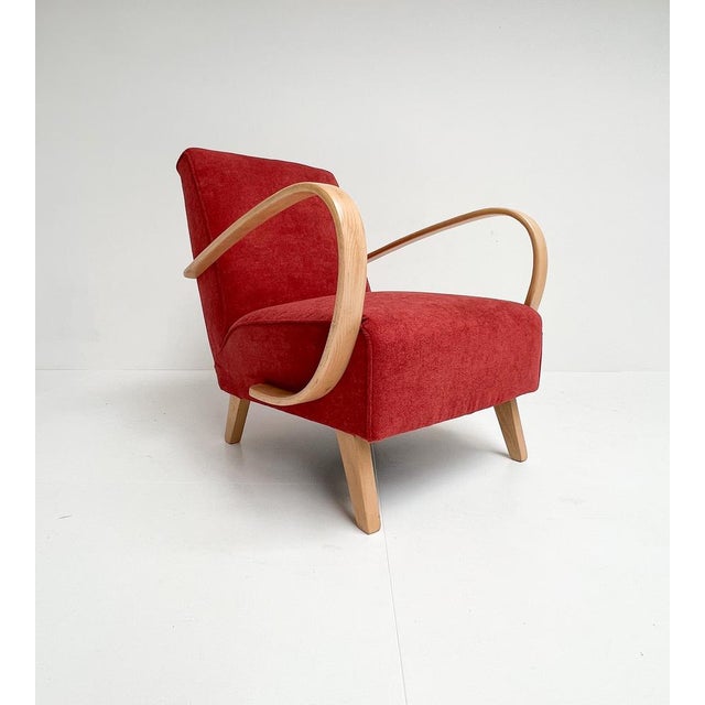 Armchair by Jindrich Halabala, 1950s For Sale - Image 12 of 13