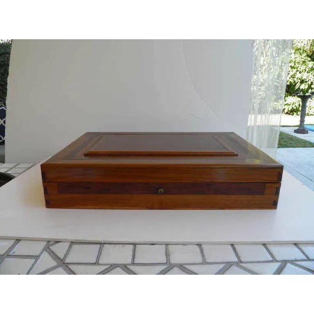 Wood Humidor-1940s Cuban Coat of Arms Wood Cigar Humidor For Sale - Image 7 of 8