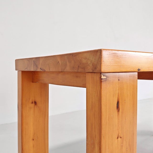 Sine Loco Rectangular Wooden Table by Raffaello Biagetti for Atelier Biagetti, 1970s For Sale - Image 13 of 18