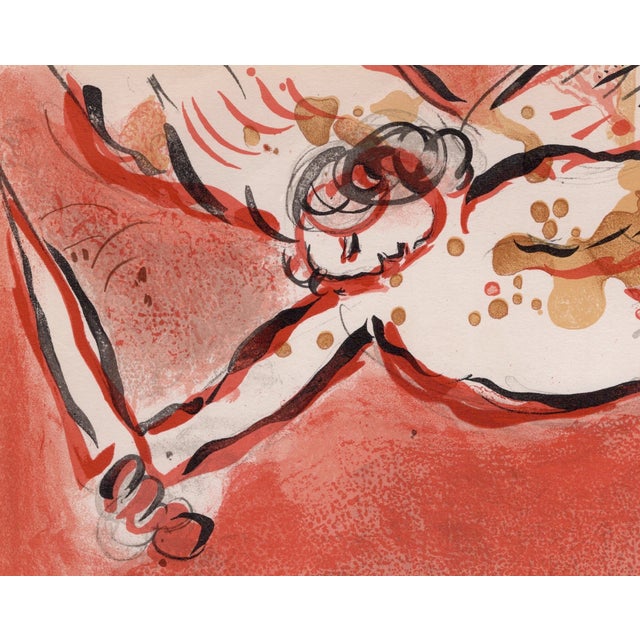 Modern Marc Chagall, Le Visage d'Israël, 1960, Original Lithograph For Sale - Image 3 of 8