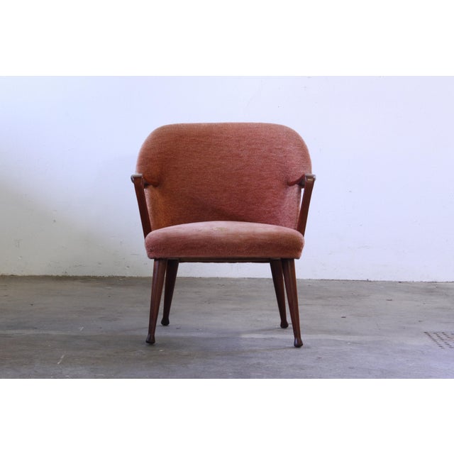 Vintage Scandinavian Teak Organic Chair, 1950 For Sale - Image 12 of 12
