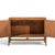 Broyhill Brasilia Mid Century Walnut and Brass Credenza With Hutch For Sale - Image 11 of 13