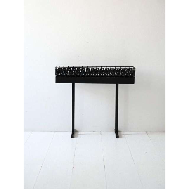 Scandinavian Metal Flower Box, 1960s For Sale - Image 9 of 9