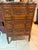 French Carved Walnut Chest W/Marble Top For Sale - Image 4 of 12