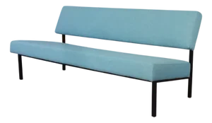 Vintage Steel Lounge Sofa by Gijs Van Der Sluis, 1950s