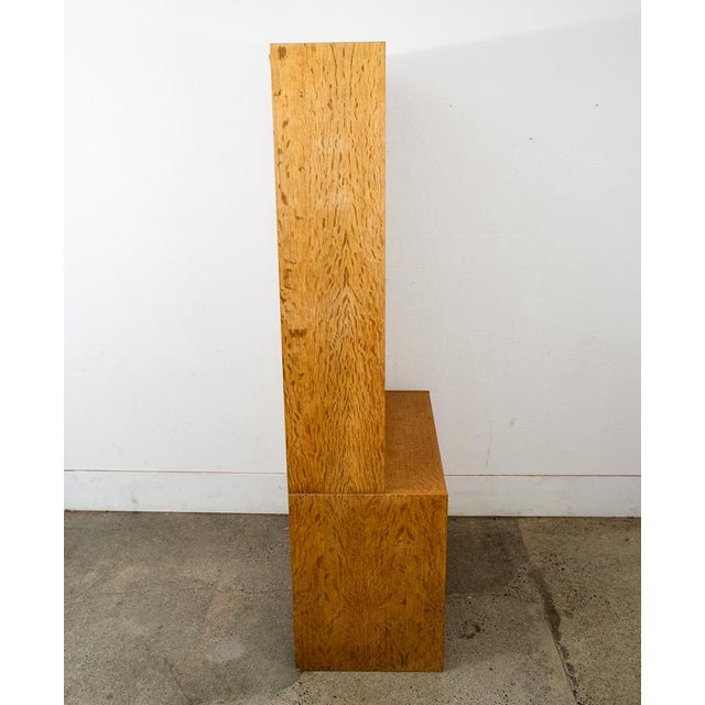 Mid-Century Modern 1960s Mid Century Danish Modern Cabinet Display 2 Doors Henning Kjernulf Oak Shelving For Sale - Image 3 of 12