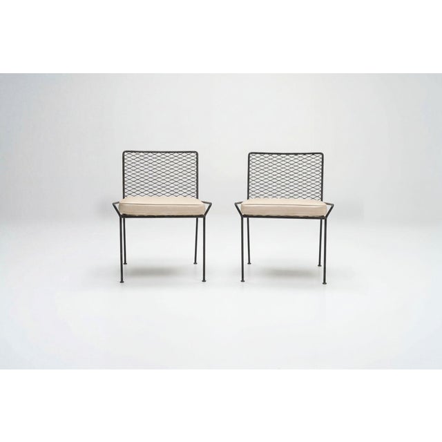 Original Pair of Van Keppel-Green Expanded Metal Series Chairs, Model 872, 1953 An original pair of iconic Van Keppel-...