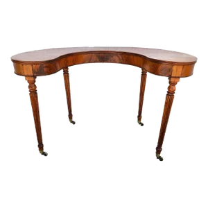 Vintage Console Table Kidney Shape