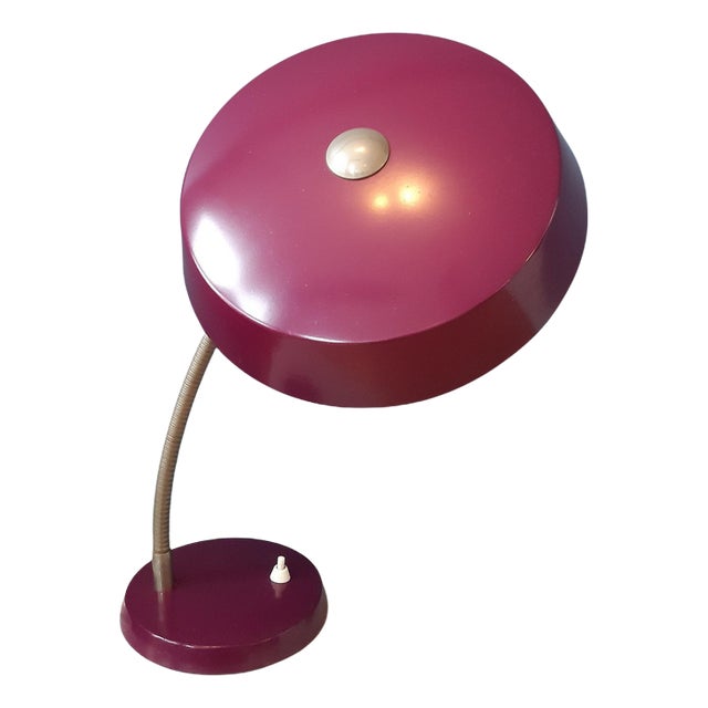 Vintage Space Age Mid-Century Modern Table Lamp from Philips For Sale