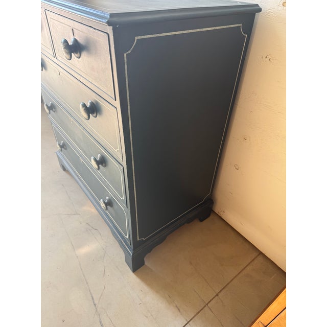 Antique Two Over Three Drawers - Painted Chest of Drawers From England For Sale - Image 12 of 18