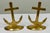 Figurative Vintage Brass Anchor Bookends, a Pair For Sale - Image 3 of 5