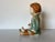 Folk Art Italian Vintage Sarreid Ltd Sitting Doll Figurine Sculpture For Sale - Image 3 of 11