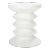 Benaya Concrete Accent Stool - Ivory For Sale