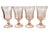 Federal Glass 1930s Indiana Glass Recollection Wine or Water Goblets - Set of 8 For Sale - Image 4 of 10