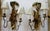 Mid-Century Modern Opposing Pair of Polychrome Hand Carved Wood and Iron Monkey Wall Sconces C 1920 For Sale - Image 3 of 16