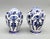 Vintage Blue & White Delft-Style Ceramic Salt & Pepper Shakers – Dutch Country / Traditional For Sale In Houston - Image 6 of 8